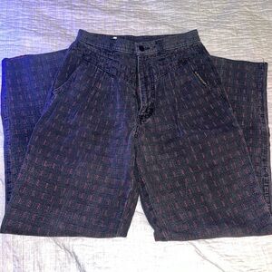 black & red pattern rockies